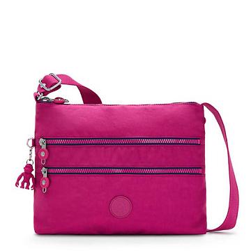 Kipling Alvar Crossbody Táska Rózsaszín Fukszia | HU 1066BE